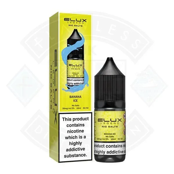 Elux Legend Nic Salt – Banana ICE 10ml