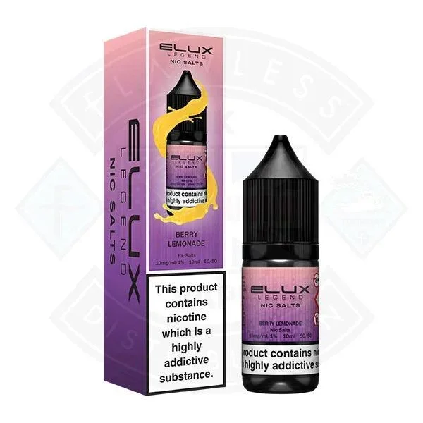 Elux Legend Nic Salt – Berry Lemonade 10ml