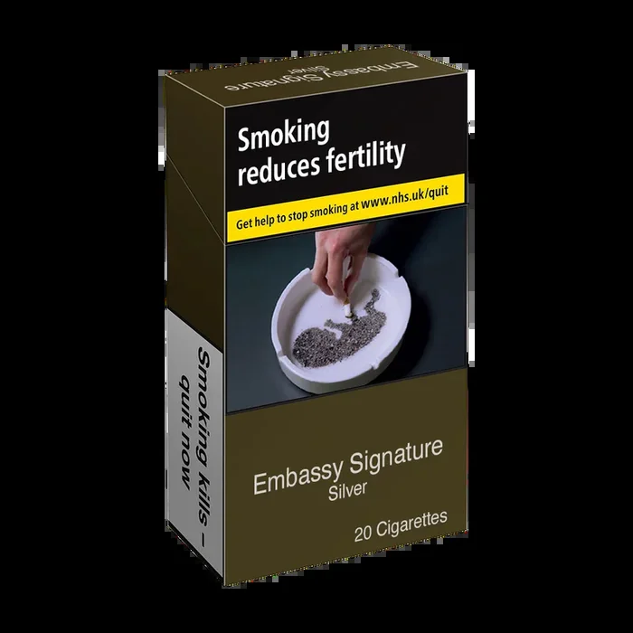 Embassy Signature Silver King Size – 20 Cigarettes Pack