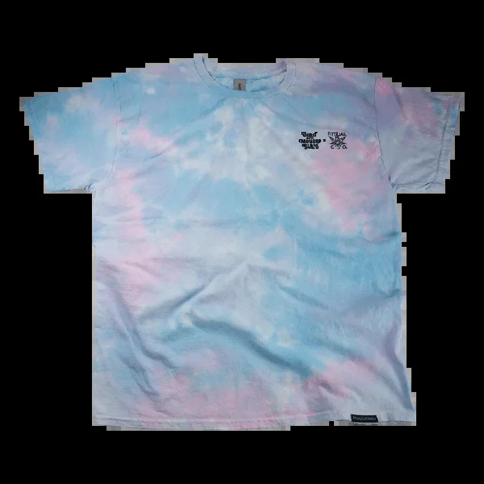Embroidered Tie-Dye Collab Shirts