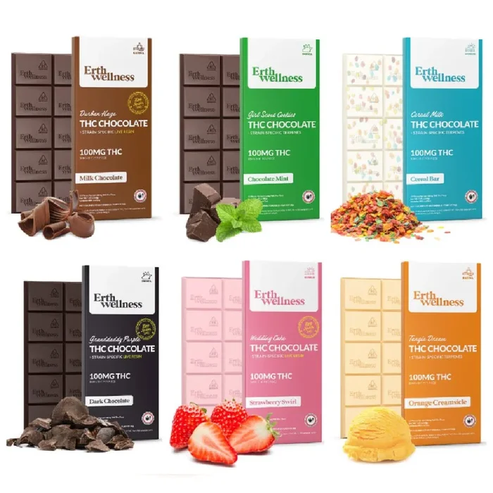 ERTH (D9 THC)(Chocolate)(100mg 1ct Bar)