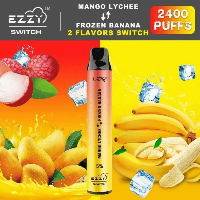 Ezzy Switch Disposable Vape | 2400 Puffs | 5% Nicotine | $8.00