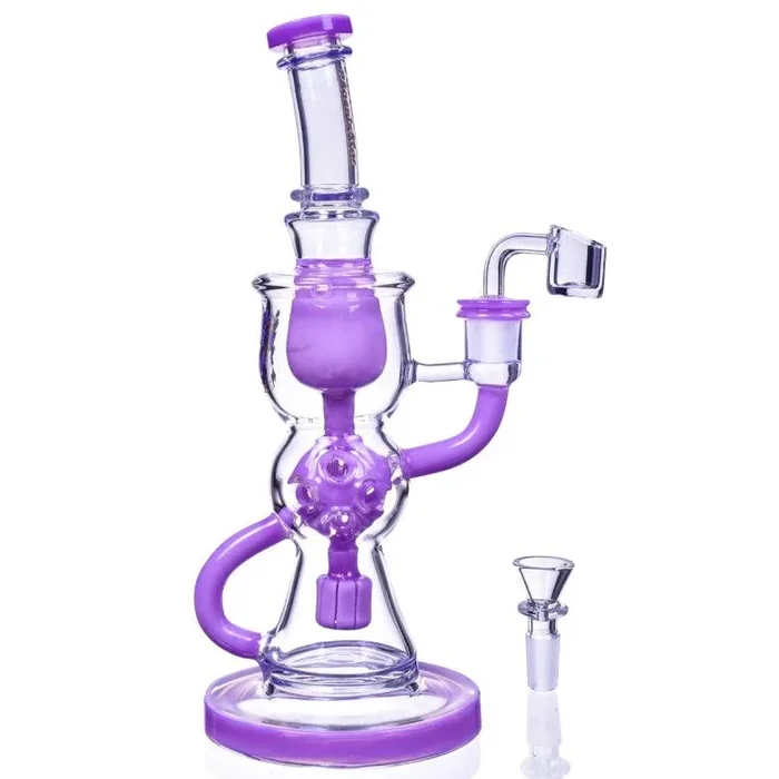 Fab Egg 10 ” Recycler Dab Rig – 2 Colors