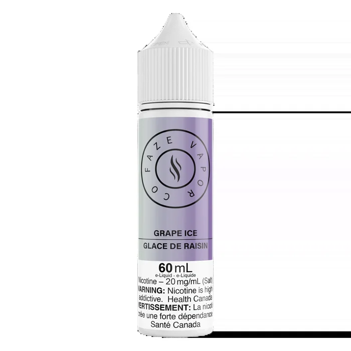 Faze Vapor Co 60mL Salts – Grape Ice
