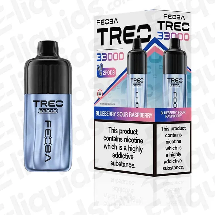 Feoba Treo 33K Blueberry Sour Raspberry Prefilled Pod Kit