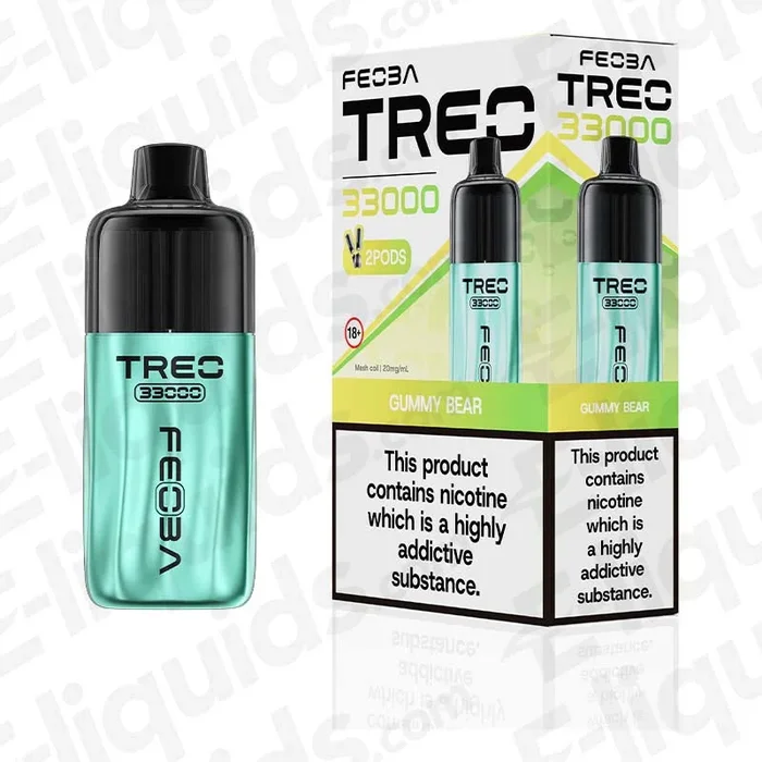 Feoba Treo 33K Gummy Bear Prefilled Pod Kit