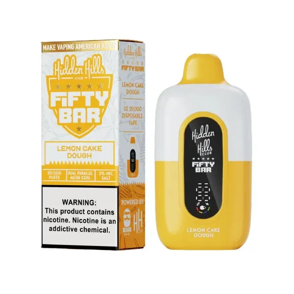 Fifty Bar 20K Hidden Hills Edt Disposable