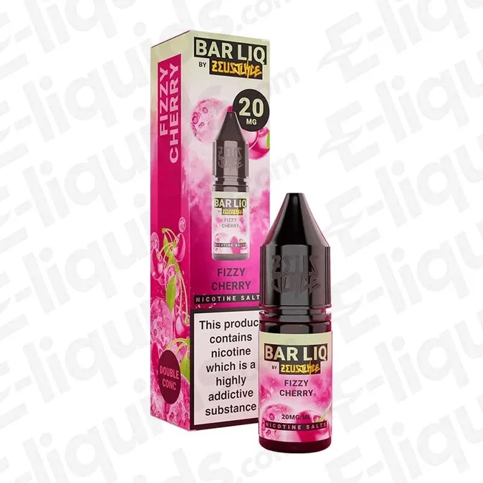 Fizzy Cherry Bar Liq Nic Salt Vape Juice by Zeus Juice