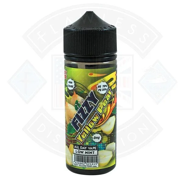 Fizzy Yellow Pear 0mg 100ml Shortfill