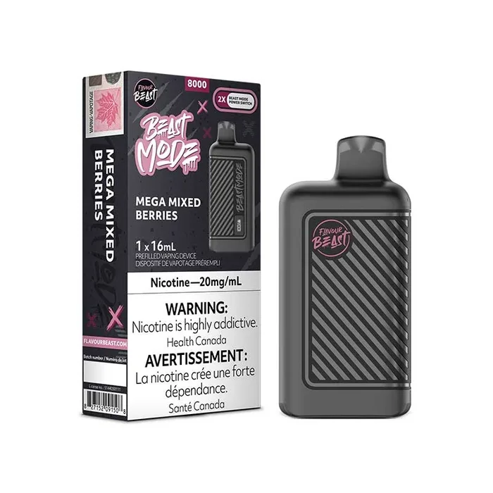 Flavour Beast Beast Mode 8K Disposable – Mega Mixed Berries