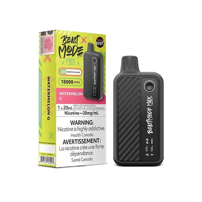 Flavour Beast Beast Mode Max 18K Disposable – Watermelon G (ON)
