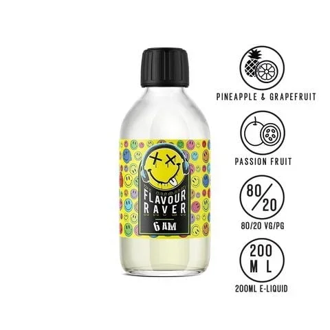 Flavour Raver 200ml Shortfill E-Liquid