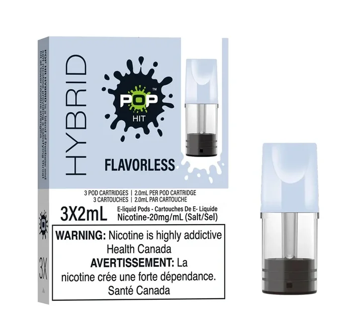 FLAVOURLESS – POP HIT HYBRID PODS