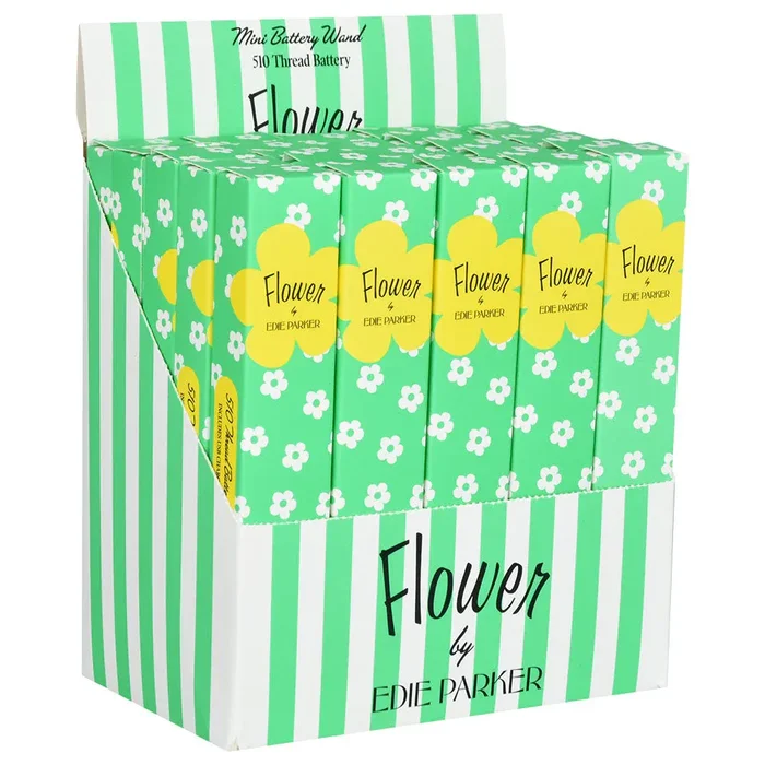 Flower Gnome Edie Parker Mini Vape Wand 4.75″ 320mAh 25pc Display