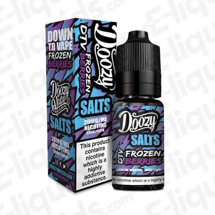 Frozen Berries Nic Salt Vape Juice by Doozy Vape Co