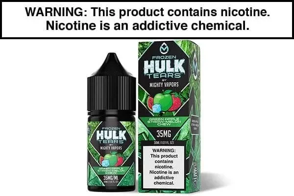 FROZEN GREEN APPLE BY HULK TEARS SALT 30ML
