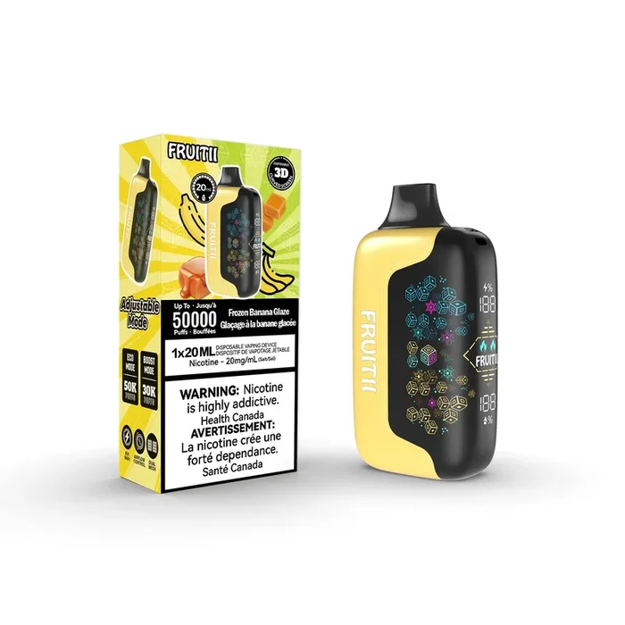 Fruitii 50K Disposable – Frozen Banana Glaze (ON)