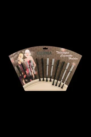 Fujima Metal Telescopic Cigarette Holders – 12 Pack