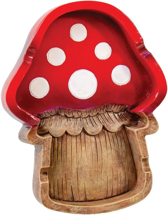 Fujima Polyresin Mushroom Ashtray
