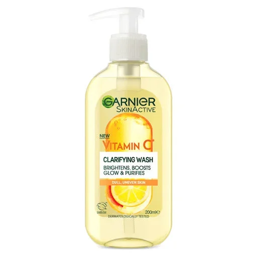 Garnier Skin Active Vitamin C Clarifying Wash 200ml