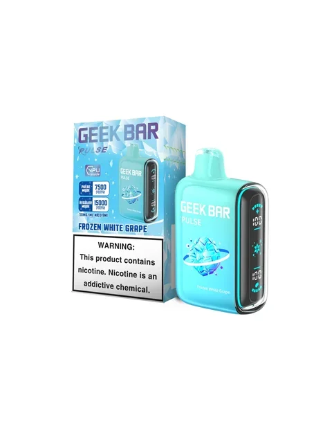 Geek Bar Pulse | White Grape Frozen Flavor