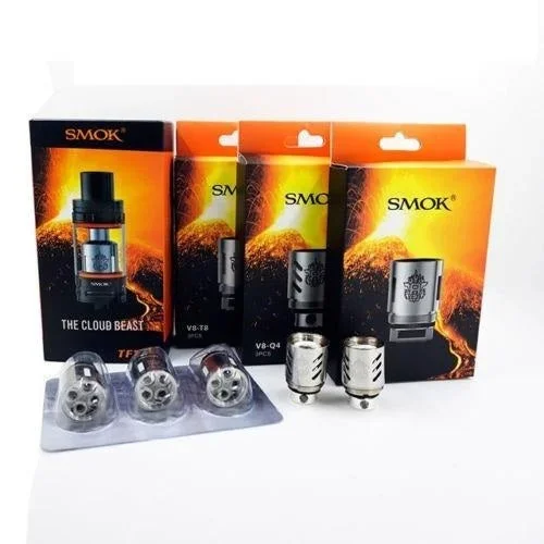 Genuine SMOK TFV8 Coils | V8-T10 | V8-T8 | V8-Q4 | V8-T6 | The Cloud Beast Head