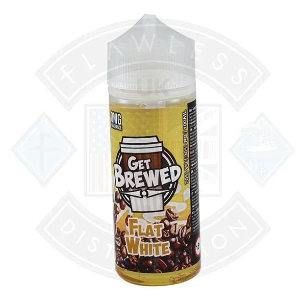 Get Brewed Flat White 100ml 0mg Shortfill E-Liquid