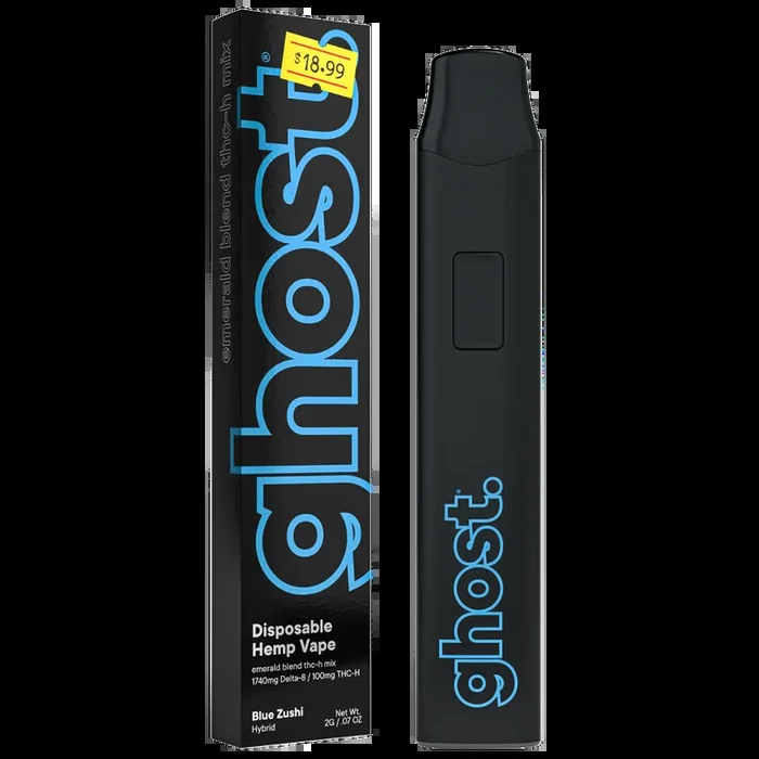 Ghost Emerald Blend THC-H Mix Disposable 2G – 10 Count Display
