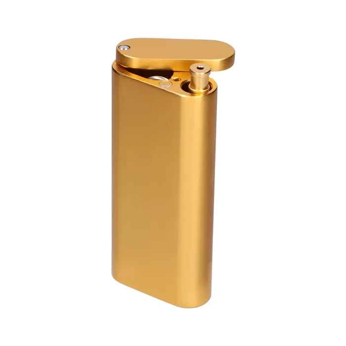 Gold Dugout w/ One Hitte – 4in.