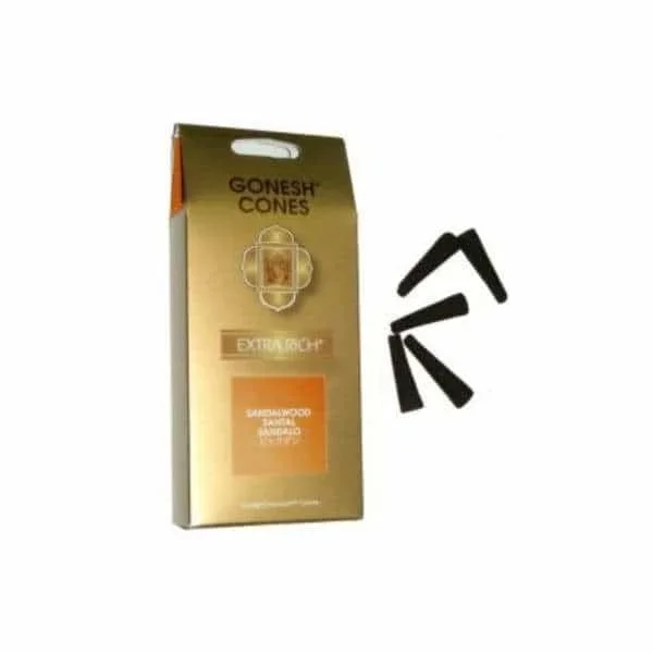Gonesh XR Sandalwood Cones – 25ct