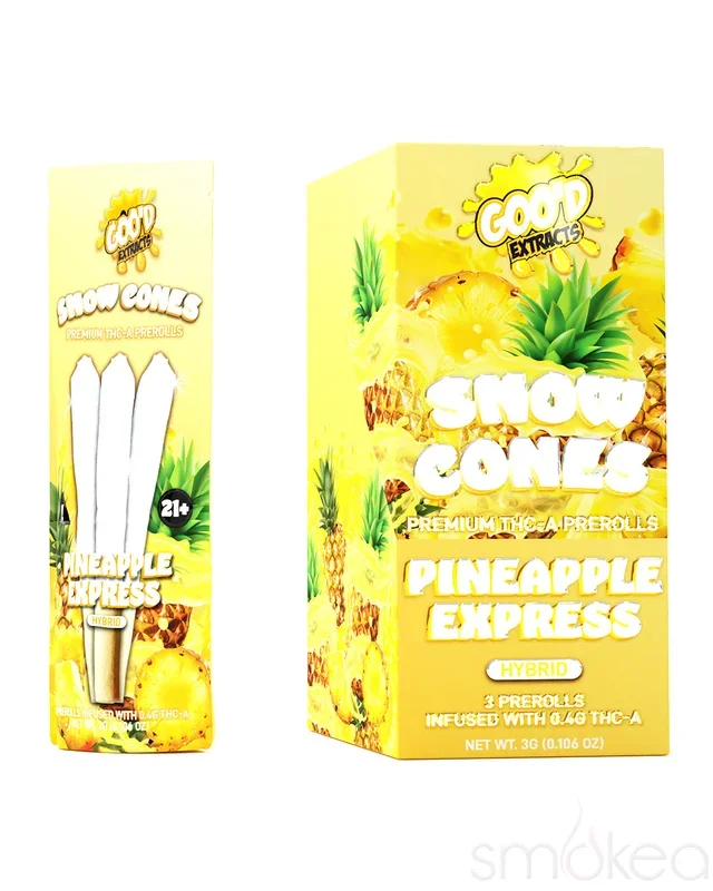 Goo’d THCA Snow Cones Pre-Rolls – Pineapple Express