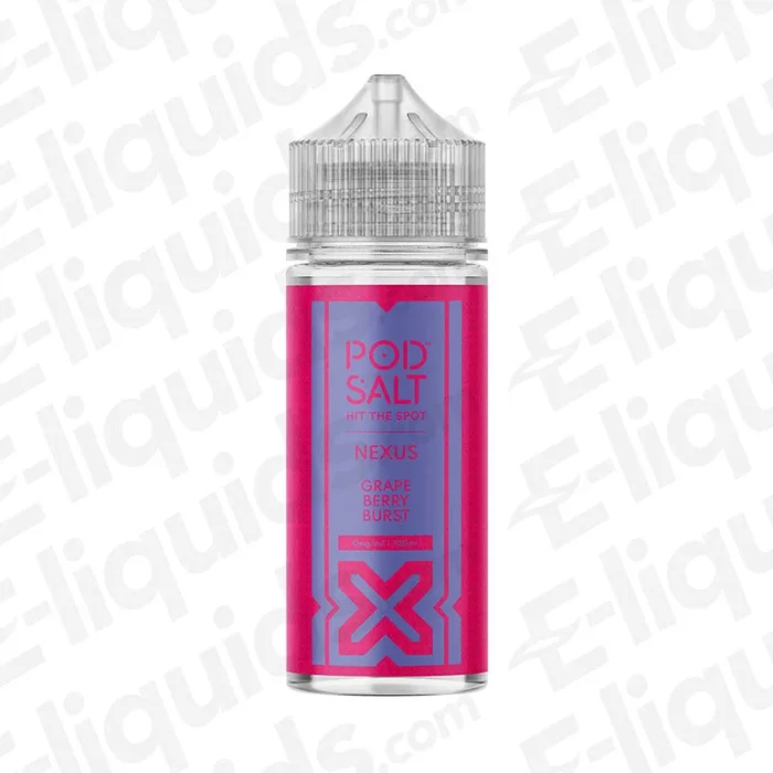 Grape Berry Burst Shortfill Vape Juice by Pod Salt Nexus