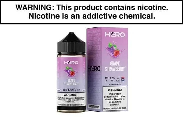 GRAPE STRAWBERRY BY HERO 100ML