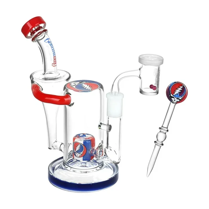 Grateful Dead x Pulsar Honest Tune Recycler Rig Set – 8.5″ / 14mm F