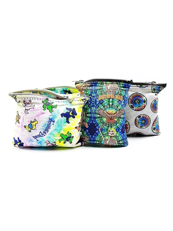 Grateful Hedd – Padded Pouch with Zipper (Small)