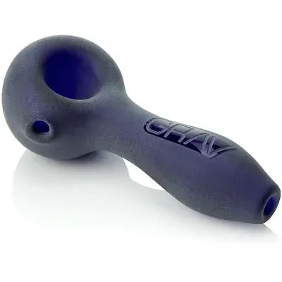 GRAV – 4″ Sandblasted Spoon, Blue