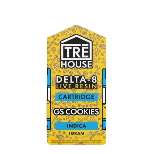 GS Cookies – TRE House Delta-8 Live Resin Cartridge 1G
