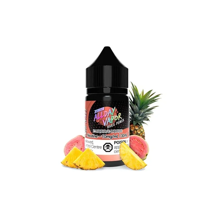 Guava Haka Punch by Allday Vapor Salts (AB)