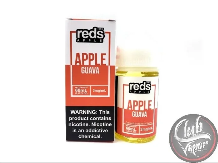 Guava Red’s Apple E-Juice by 7 Daze 60mL