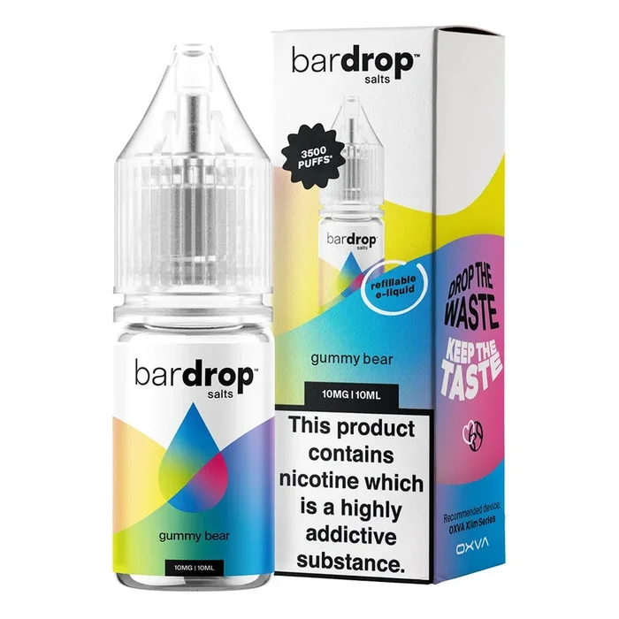 Gummy Bear 10ml Nic Salt By Bar Drop Salts
