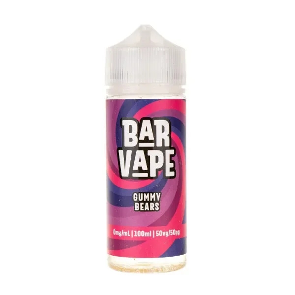 Gummy Bears 100ml (50/50) Shortfill E-Liquid by Bar Vape