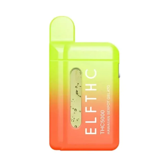Hawaiian Sexpot Gelato – ELF THC5000 TELERIN BLEND 5G Disposable Vape
