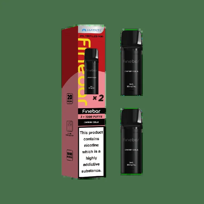 Hayati Finebar Prefilled Pods Cherry Cola