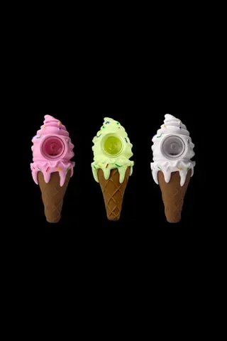 Hemper Silicone Ice Cream Hand Pipe