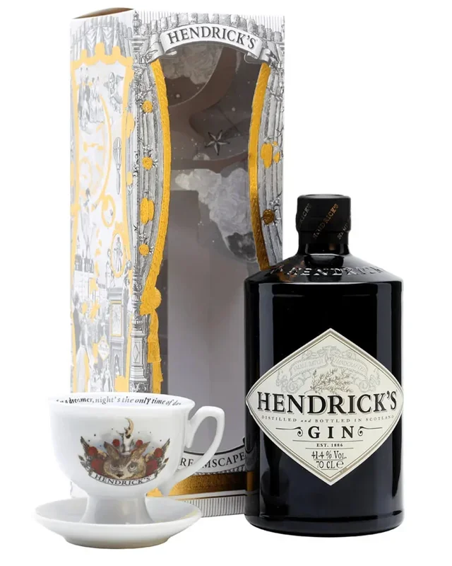 Hendrick’s Gin Dreamscapes Tea Cup Gift Set, 70 cl