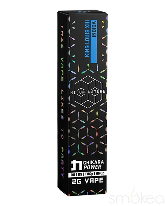 Hi On Nature 2g THCP + HHCP Chikara Power Vape – King Louis XIII