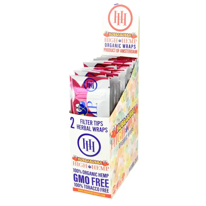 High Hemp Organic Blunt Wraps – 25 Pack