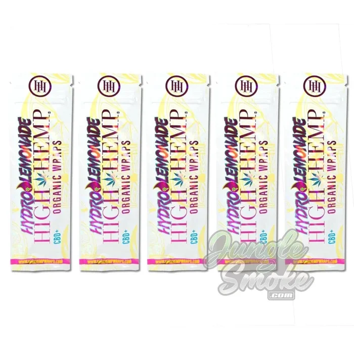 High Hemp Organic Wraps Hydro Lemonade