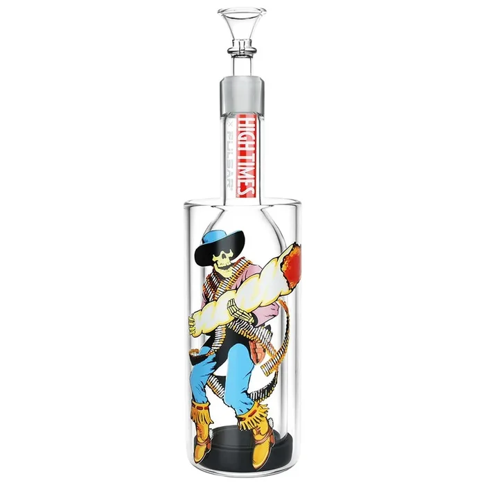 High Times x Pulsar Cowboy Boots Gravity Bong