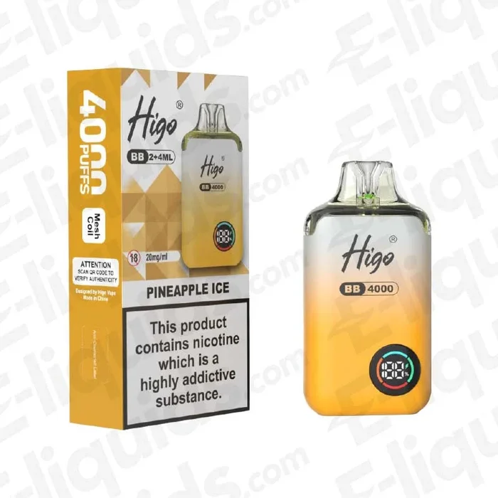 Higo BB 4000 Pineapple Ice Prefilled Pod Kit